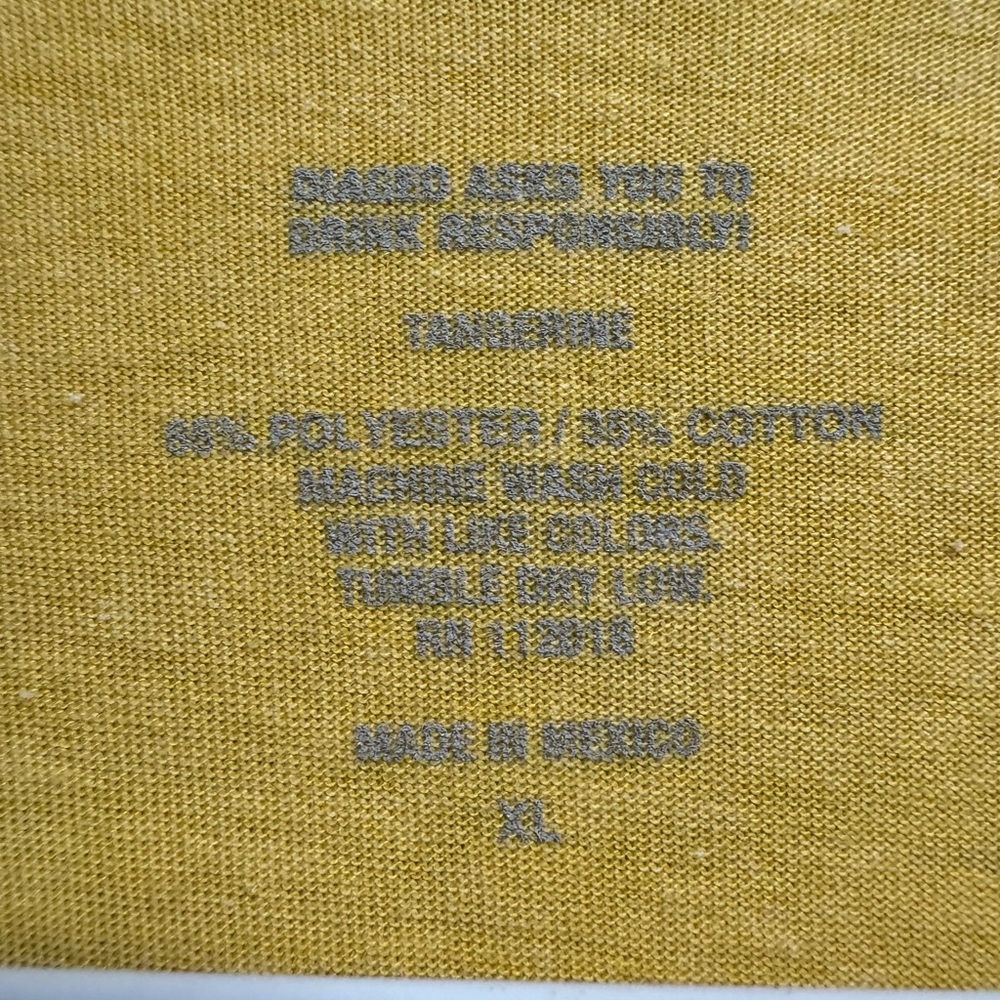 Cascade Collective Yellow Short Sleeve Tee - Picture 4 of 4